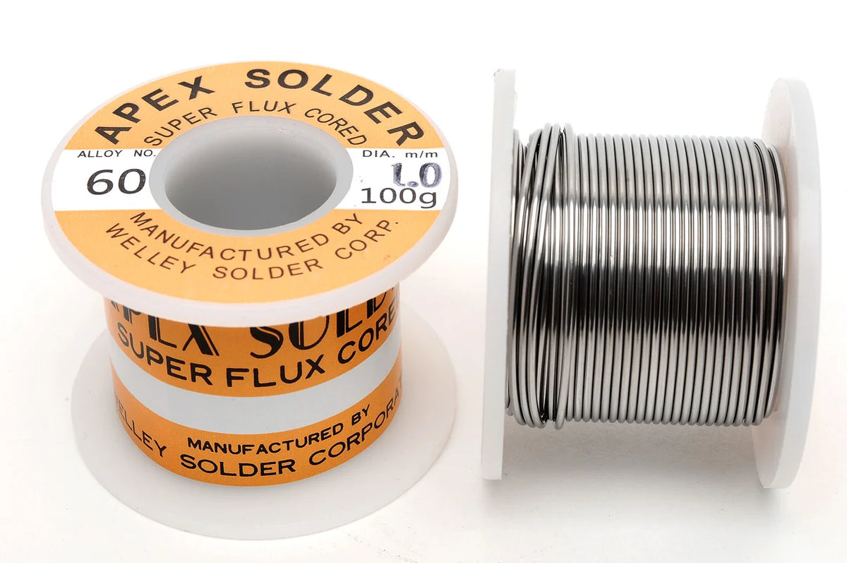 60/40 Solder Wire – 1.0 mm, 100 g