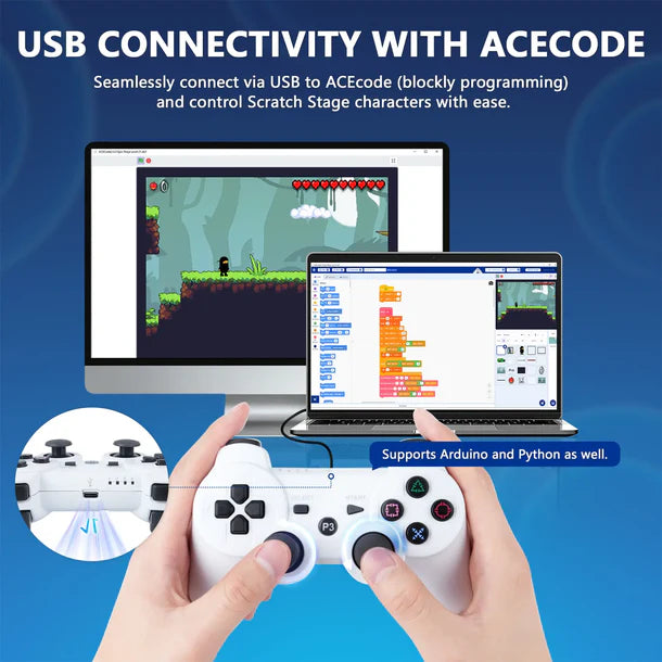 Wireless Controller for Robot Car kit – Bluetooth Controller Expansion Pack