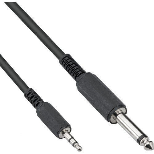 3.5mm Stereo to 1/4" Male 10ft