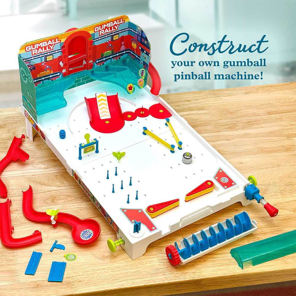 Thames & Kosmos Pinball Machine Maker: Gumball Rally STEM Engineering Kit