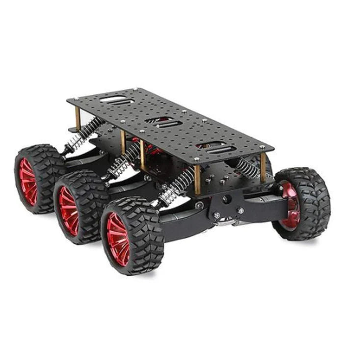 6WD Shock-Absorbing Car Chassis