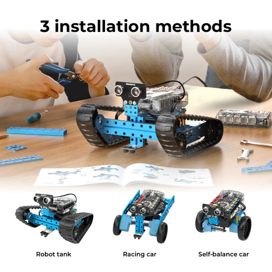 Makeblock mBot Ranger: 3-in-1 Robotics Kit for Building Robots from Scratch