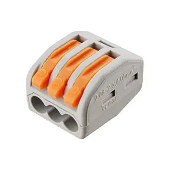 Lever Nut Wire Connector, 3 Port PCT-213