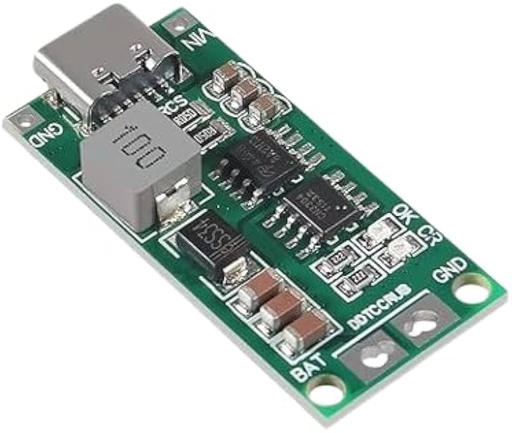 18650 Polymer Lithium ION Charger Type C to 3S 8.4 4A Booster Module