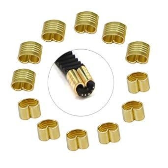 4 Pcs Pre-Pressed Copper Buckle