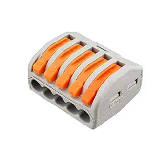 Lever Nut Wire Connector, 5 Port PCT-215