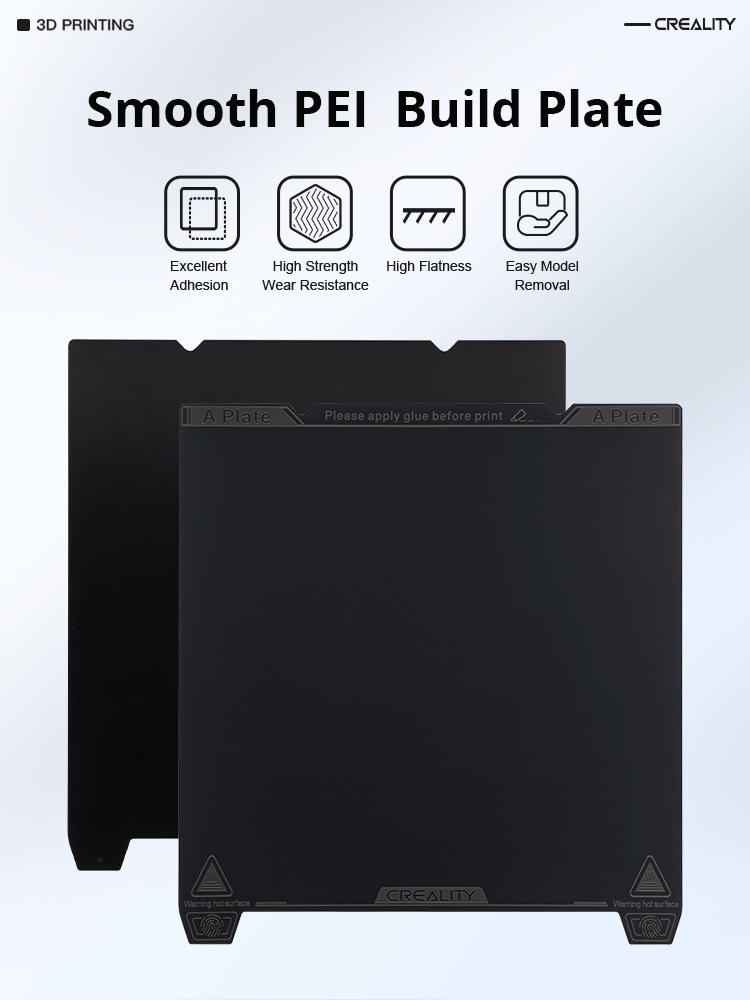K1 Smooth PEI Build Plate Kit 235*235mm-With soft magnetic