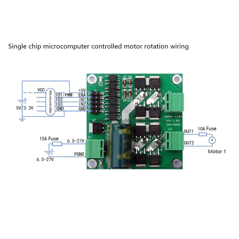 Dual DC Motor Driver Module