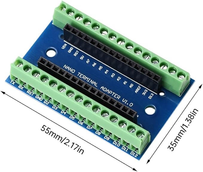 Green NANO IO Shield V1.0 Simple Expansion Board Finished Board