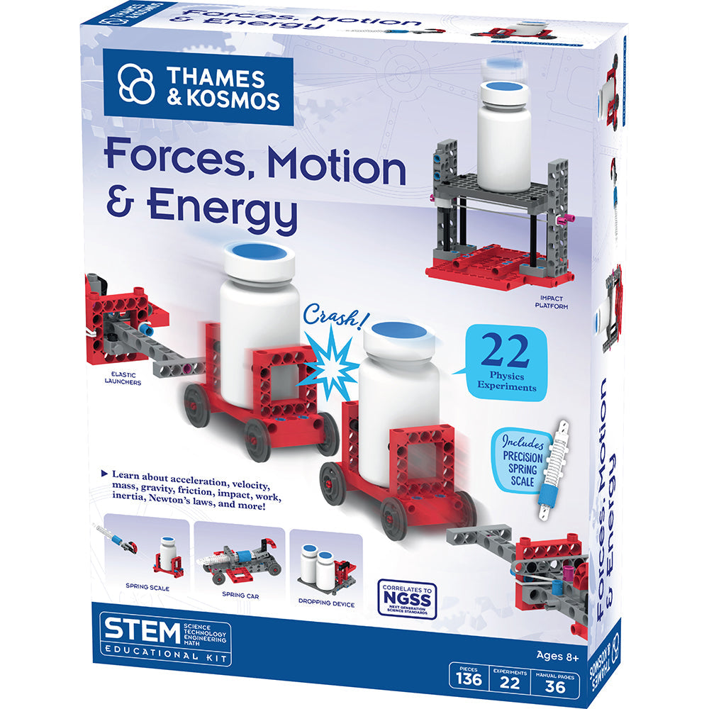Thames & Kosmos Forces, Motion & Energy STEM Physics Kit