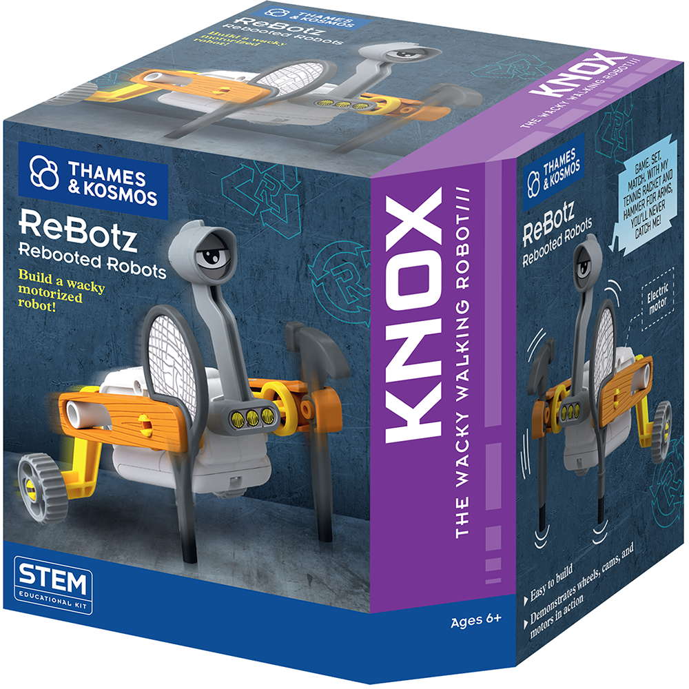 Thames & Kosmos ReBotz: Knox The Wacky Walking Robot STEM Kit