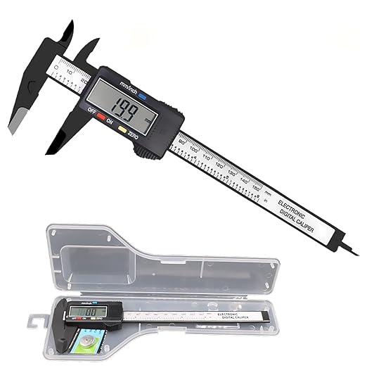 Plastic Digital Display Vernier Calipers 0-150mm (with Battery)