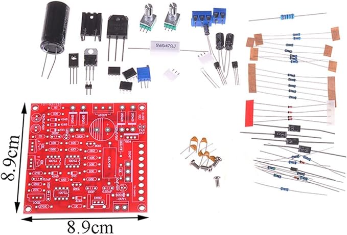 0-30V 2mA - 3A Adjustable DC Regulated Power Supply Module Kit