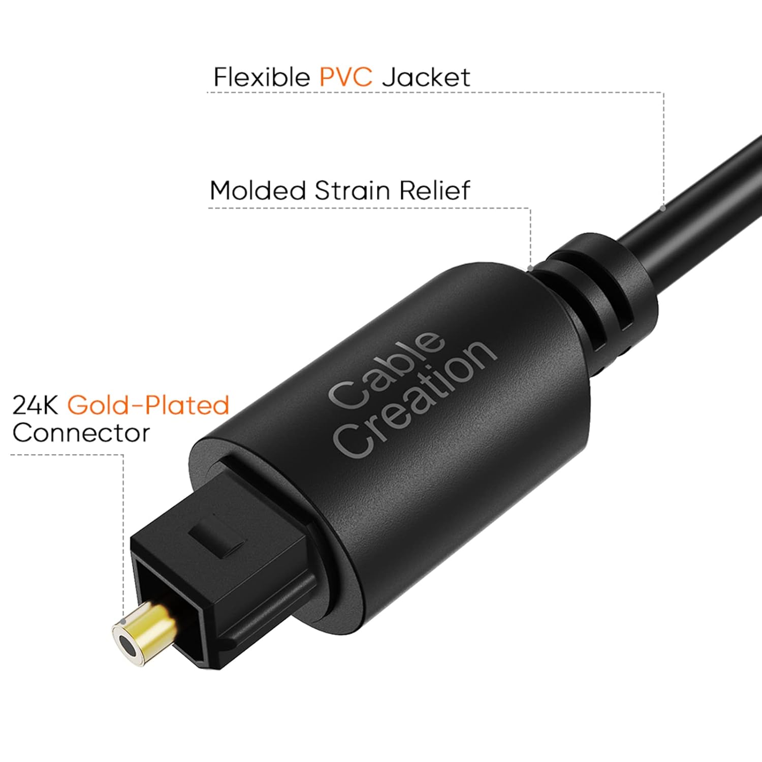 50ft Fiber Optical Cable