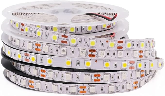 COLD WHITE 5050 SMD LED STRIP 5M WATERPROOF 12V