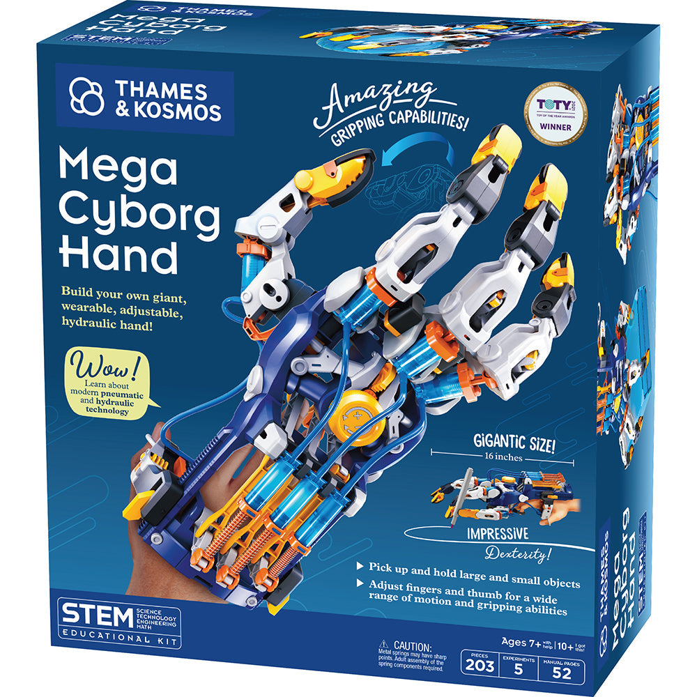 Thames & Kosmos Mega Cyborg Hand STEM Engineering Kit