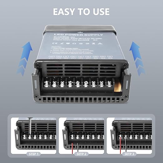 12V Rainproof Power Supply