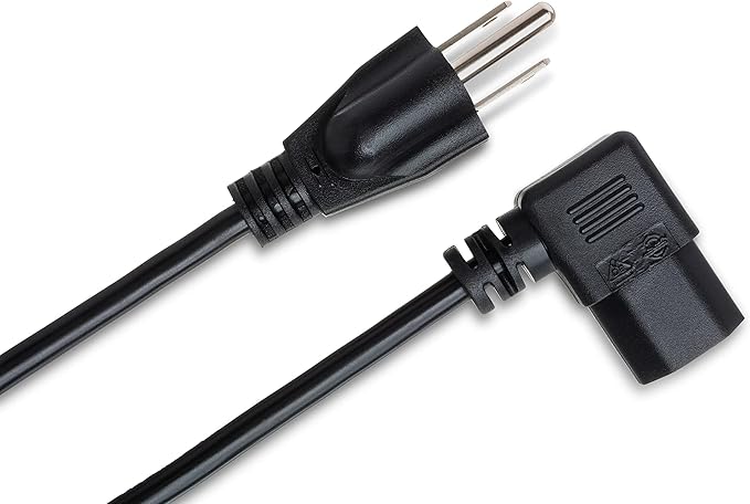 Right-Angle Power Cord –8ft