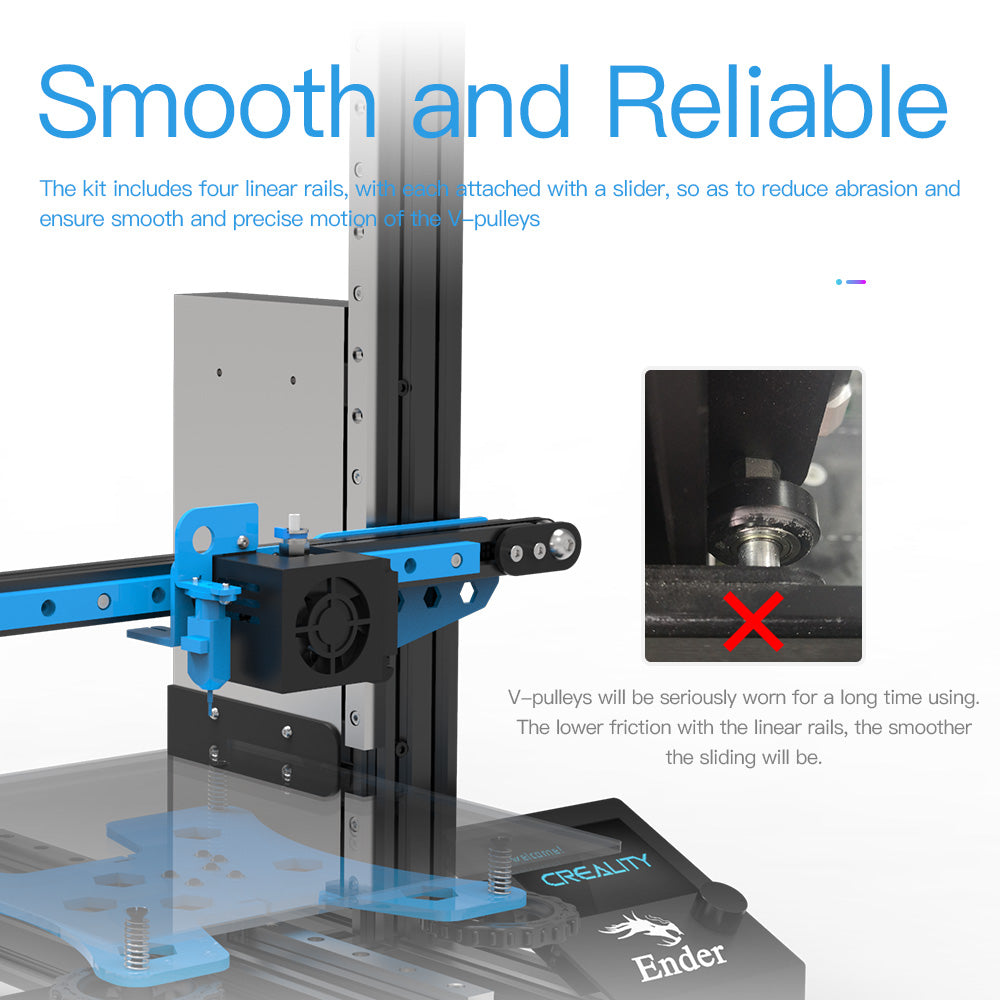 Ender-3S/ Ender-3Pro Linear Rails Kit