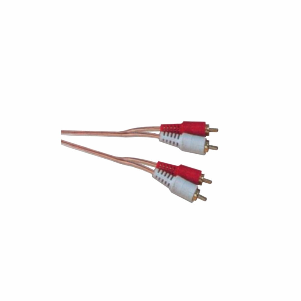 2 RCA Male to 2 RCA Male – 6ft Gold Plated