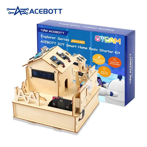 Acebott Smart Home Basic Starter Kit For Microbit IoT