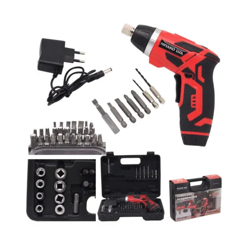 45-in-1 Cordless Electric Screwdriver Set