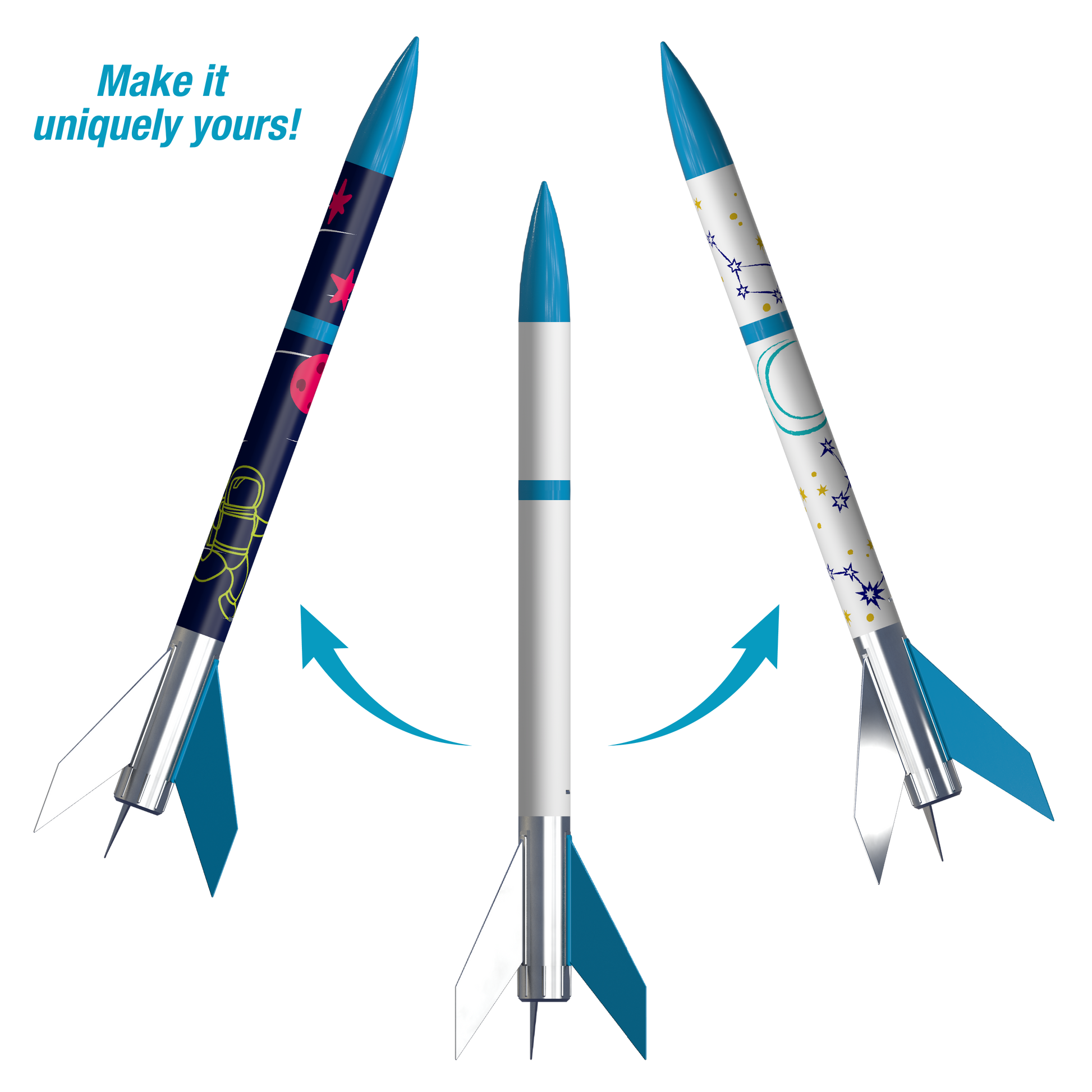 Estes Cosmic Cargo STEM Rocket Kit – Beginner Payload Model Rocket (Up to 1000 ft)