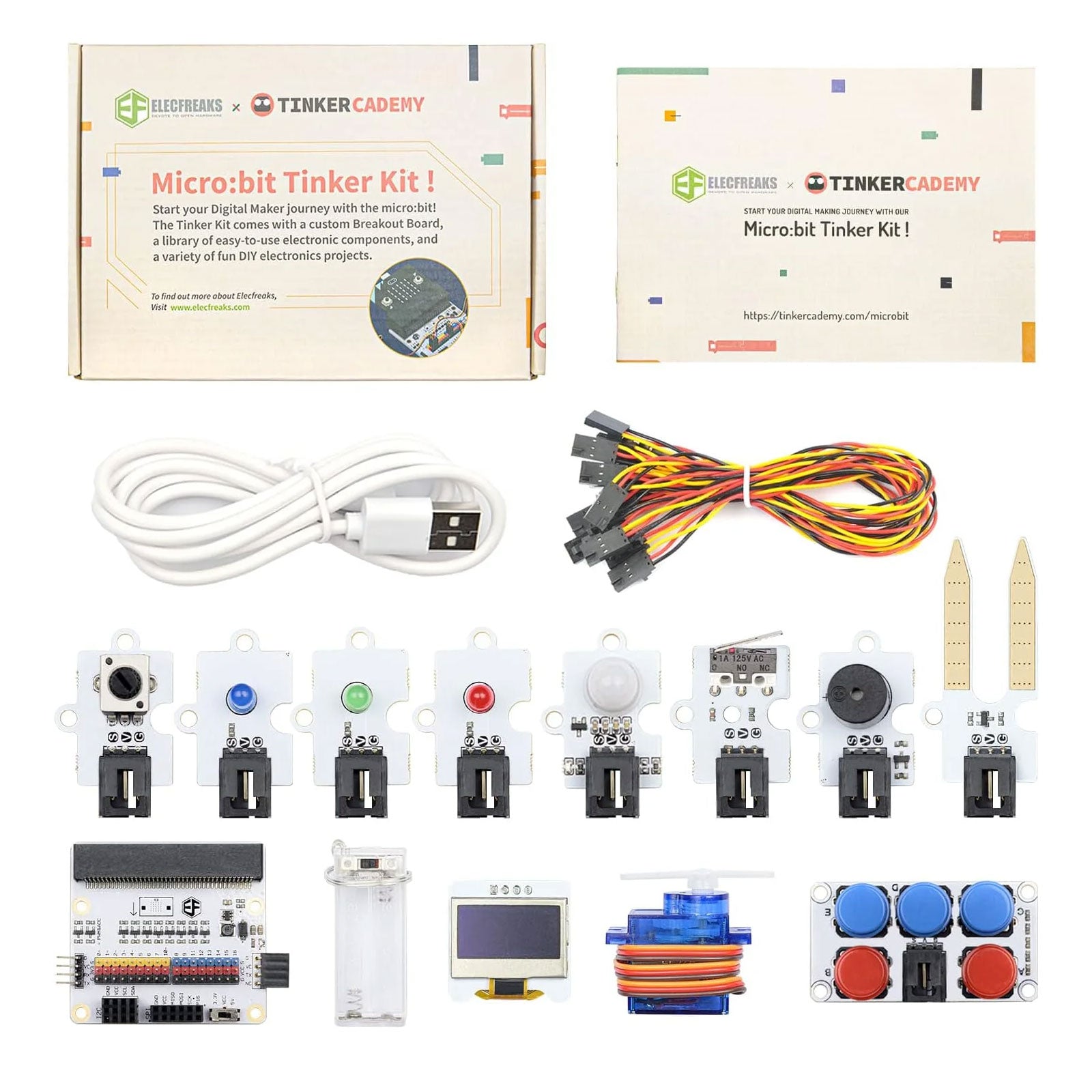 ELECFREAKS micro bit Tinker Kit (Without micro:bit Board)
