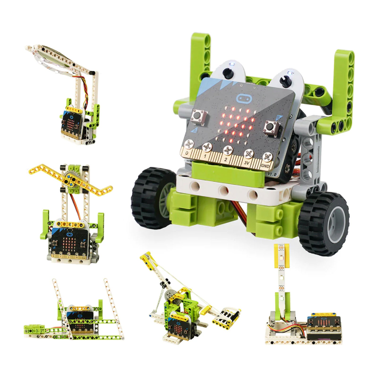 ELECFREAKS micro:bit 6 IN 1 Ring:bit Kit (Without micro:bit Board)