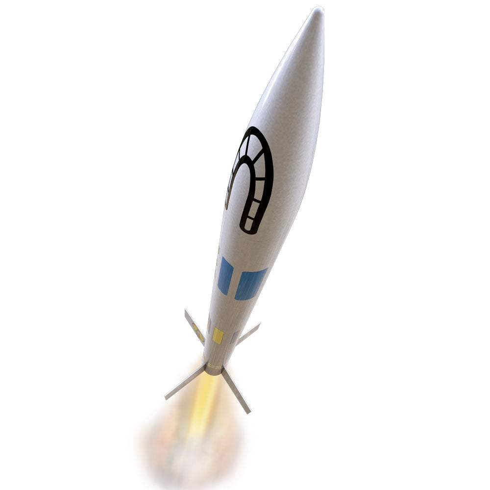 Estes Generic E2X STEM Rocket Kit – Beginner Customizable Model Rocket (Up to 1325 ft)