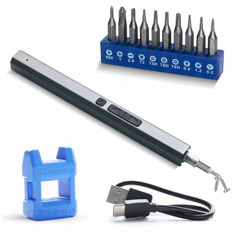 11 in 1 PrEcision electronic screwdriver setW/350mah lithium battery