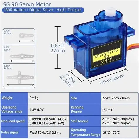 SG90 Servo Motor 180 Degree