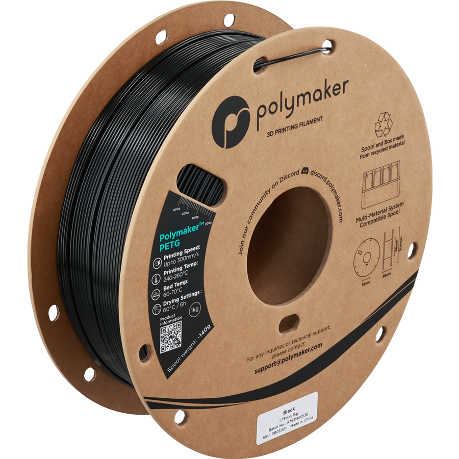 Polymaker™ PETG - 1.75mm (1 kg / 2.2 lbs)