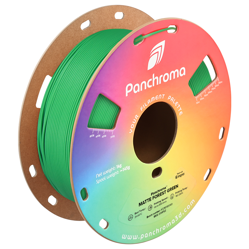 Panchroma PLA - Mat Gris Cendre (Matte Ash Grey) - 1,75 mm - 1 kg