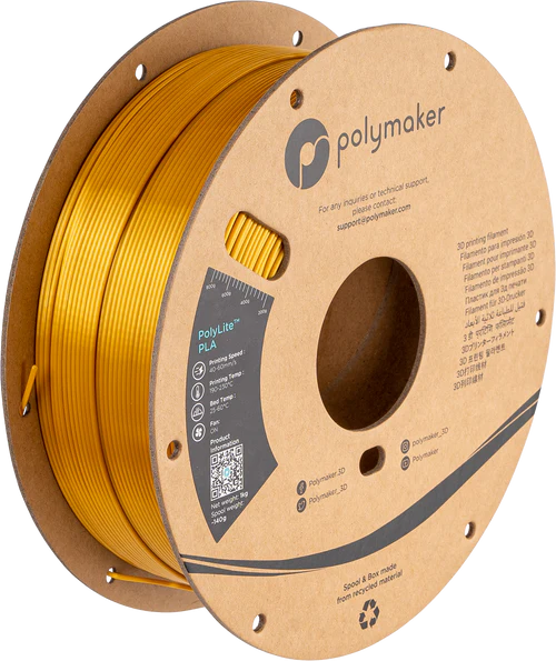 PolyLite™ Silk PLA - 1.75mm (1 kg / 2.2 lbs)