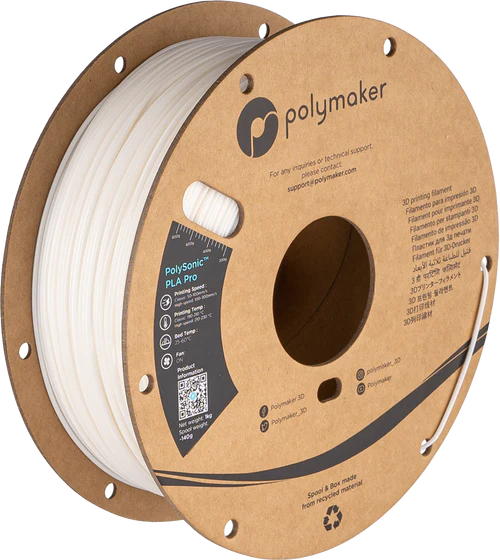 PolySonic™ PLA Pro - 1.75mm (1 kg / 2.2 lbs)