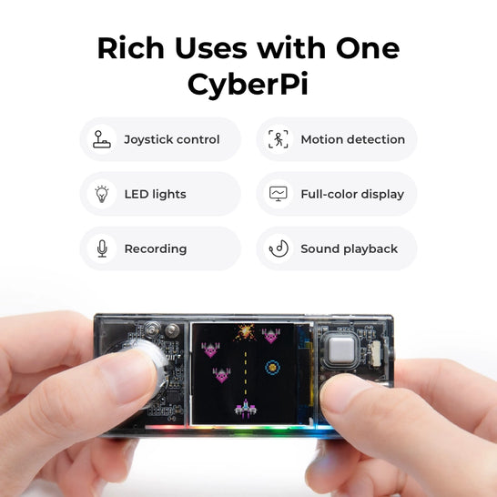 Makeblock CyberPi: Educational Electronics Kits for Beginners to Learn Programming