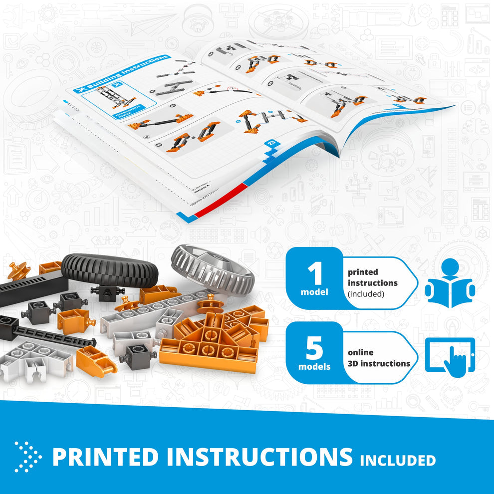 Engino Discovering STEM Fluid Dynamics: Educational Engineering Toys for Kids Ages 9+ (6 Models to Build)