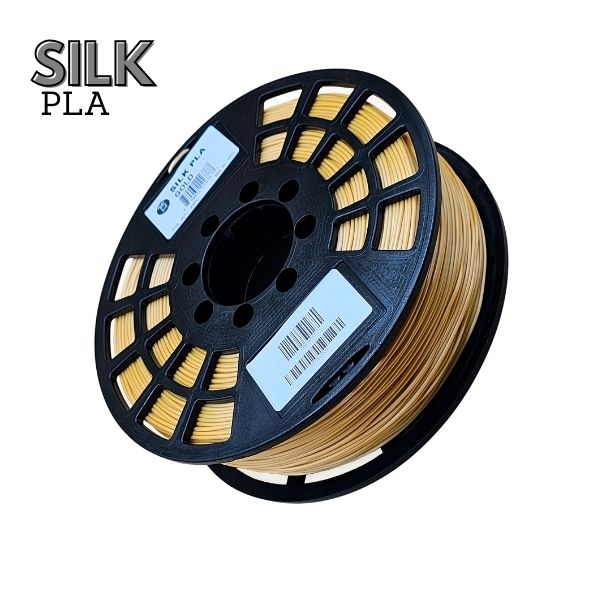 PLA+ Silk Gold Filament - 1.75mm (1 kg / 2.2 lbs)