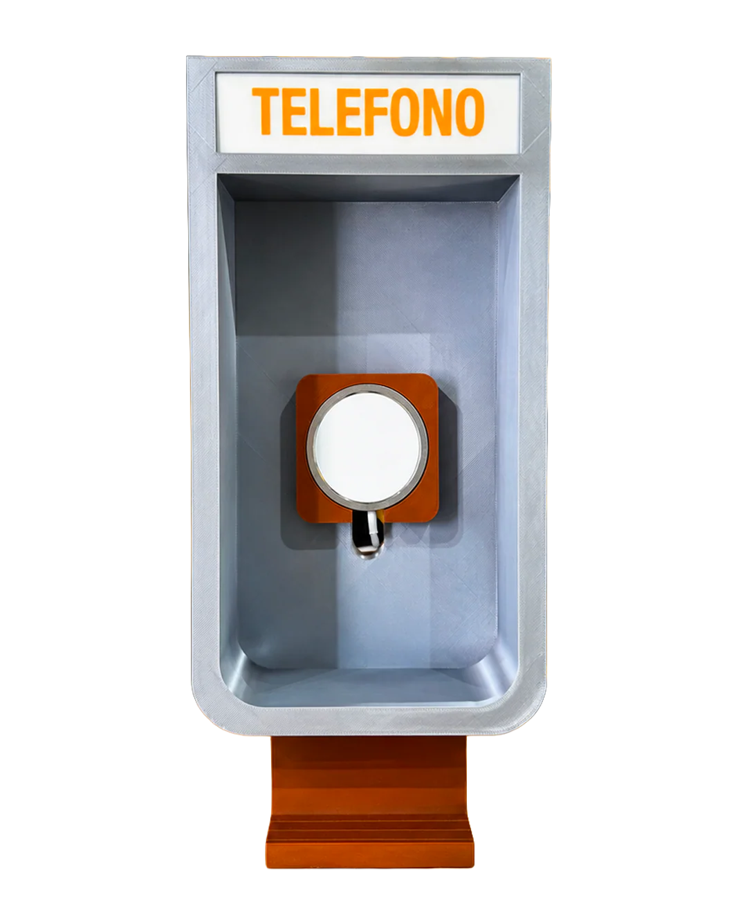 Mini Teléfono Público Boricua con Base MagSafe