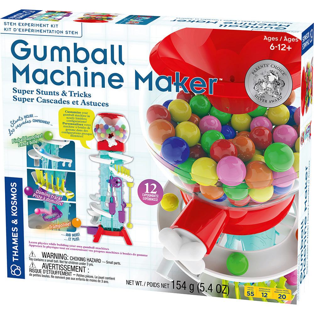 Thames & Kosmos Gumball Machine Maker STEM Engineering Kit – 2L (EN/FR)