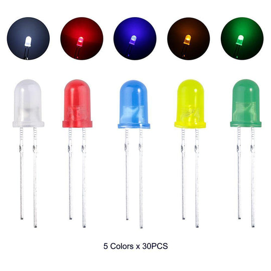 ELEGOO Assorted LED Kit - Pkg of 600