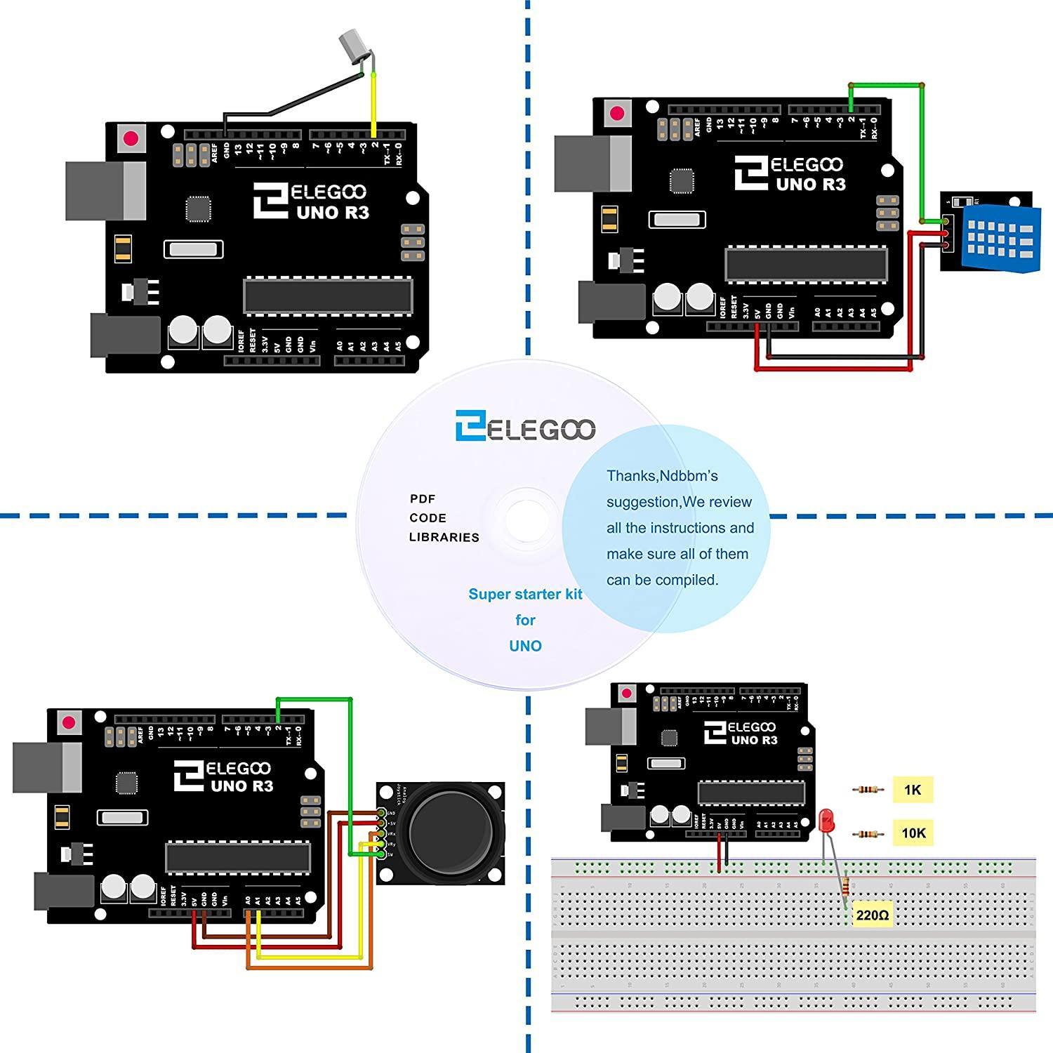 ELEGOO UNO Project Super Starter Kit