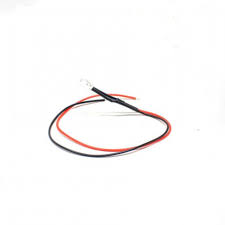 3V 3mm Water Clear Blue LED Indicator Light with 20cm Cable