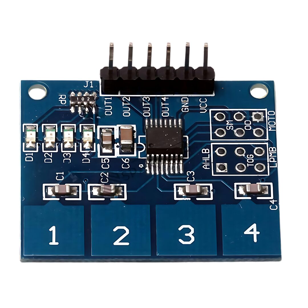 4 Way Capacitive Touch Switch