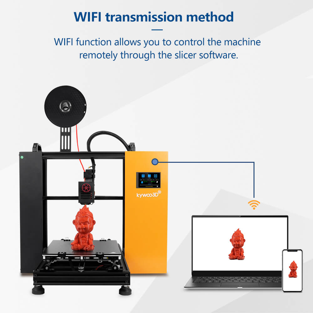 Kywoo Best Tycoon Direct Drive DIY 3D Printer Machine with Stable Auto leveling Performance 240*240*230mm