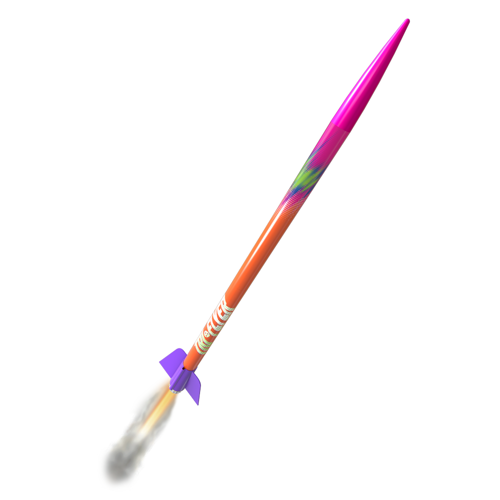 Estes Tri-Flyer STEM Kit – Beginner Model Rocket Launch Set with Interchangeable Fins