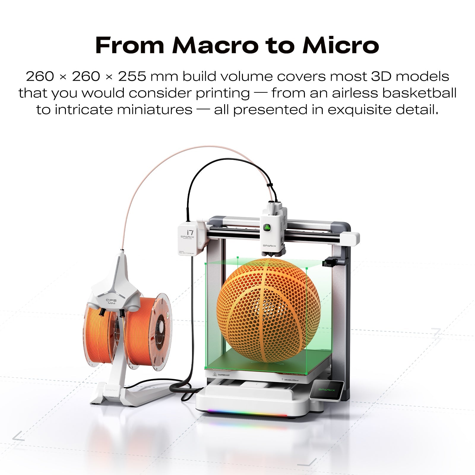 Creality SPARKX i7 3D Printer — Next-Gen AI-Assisted Desktop 3D Printer