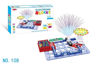 Electronic Bulding Block Kit -108pcs