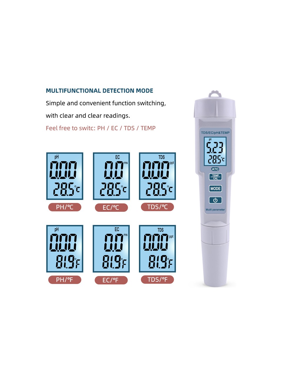 Portable Water Quality Tester